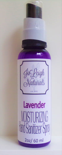 Natural Moisturizing Hand Spray Lavender