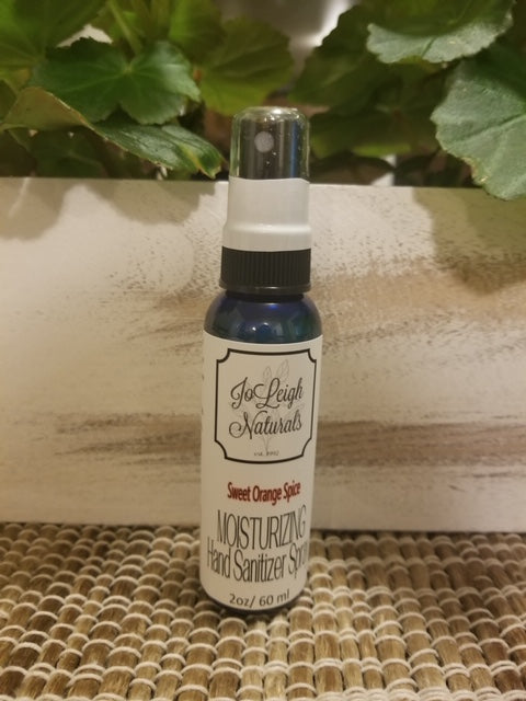 Natural Moisturizing Hand Spray Orange Spice